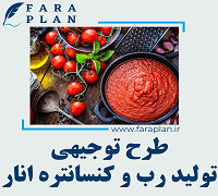 طرح توجیهی تولید رب و کنسانتره انار