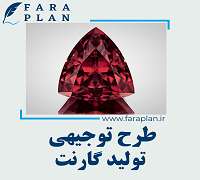 طرح توجیهی تولید گارنت