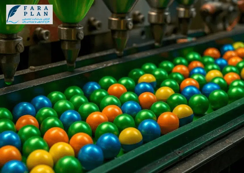 هزینه راه اندازی خط تولید توپ پینت بال